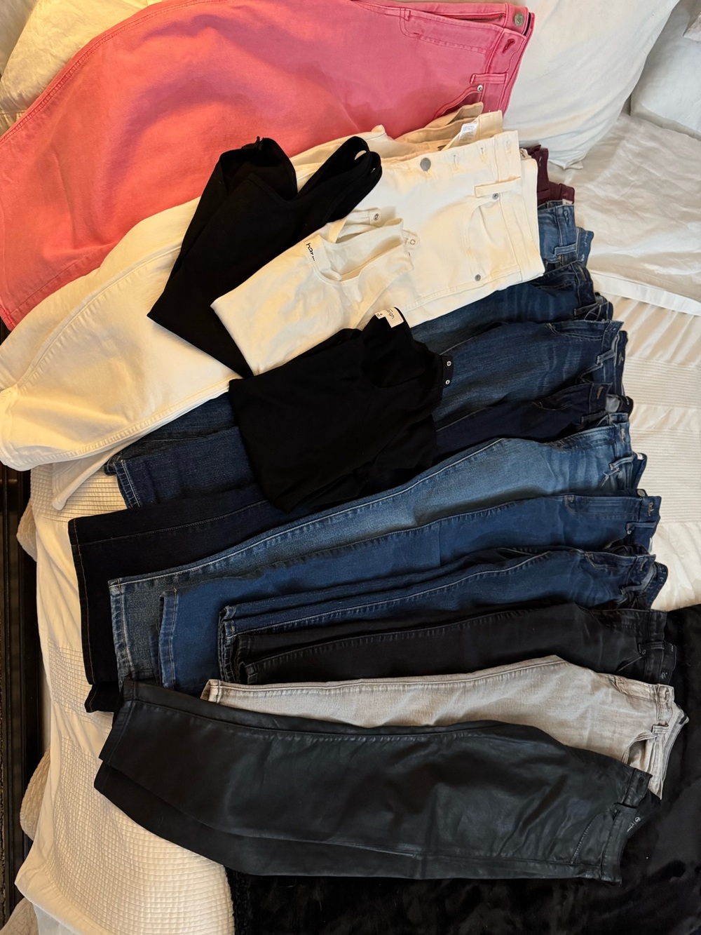 Lot of 16 Size 29 Designer Denim Jeans Assorted Styles & Colors Some New EUC